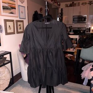 PrettyLittleThing Black Mini Dress